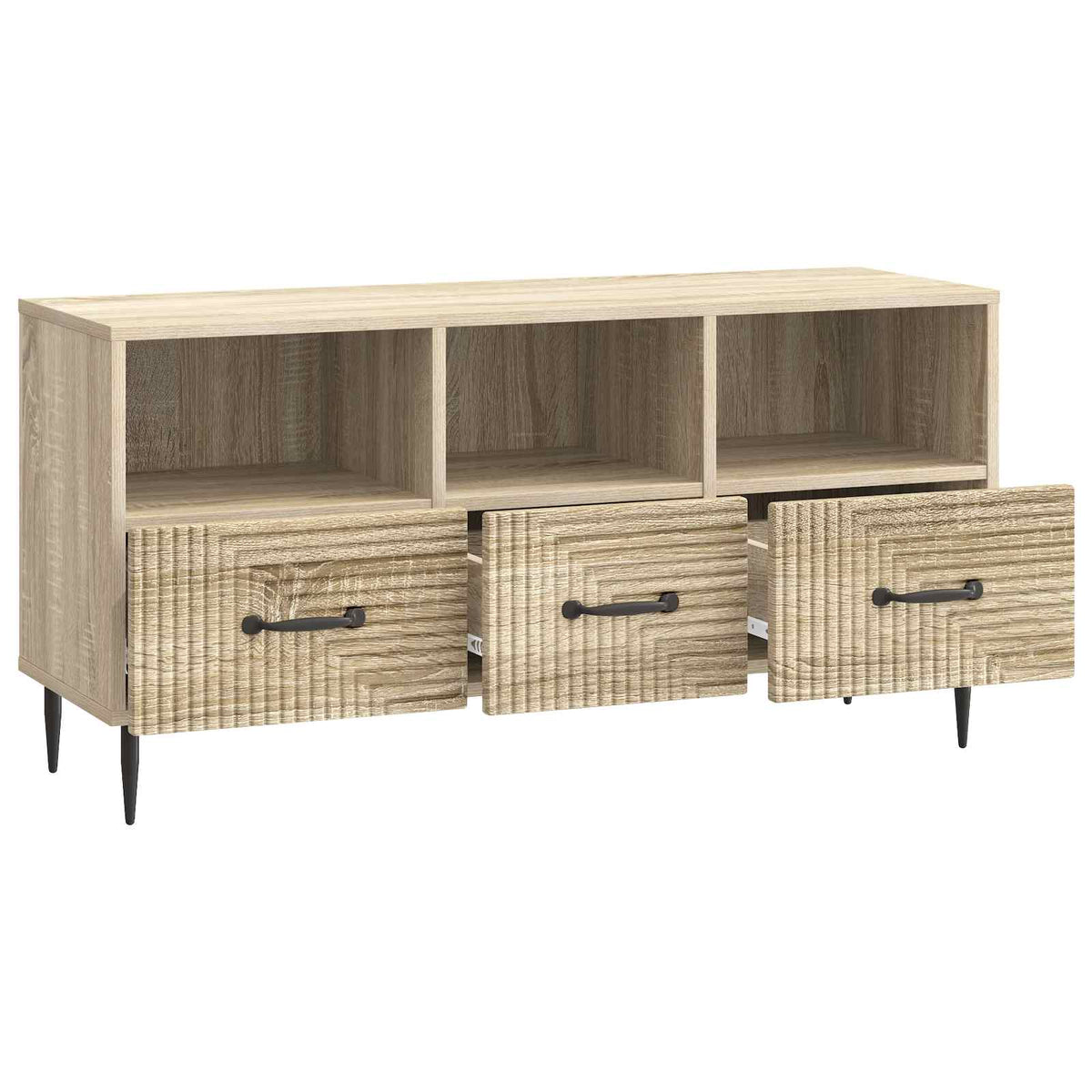 TV-Schränk Sonoma-Eiche 102 x 34,5 x 50 cm Holzwerkstoff
