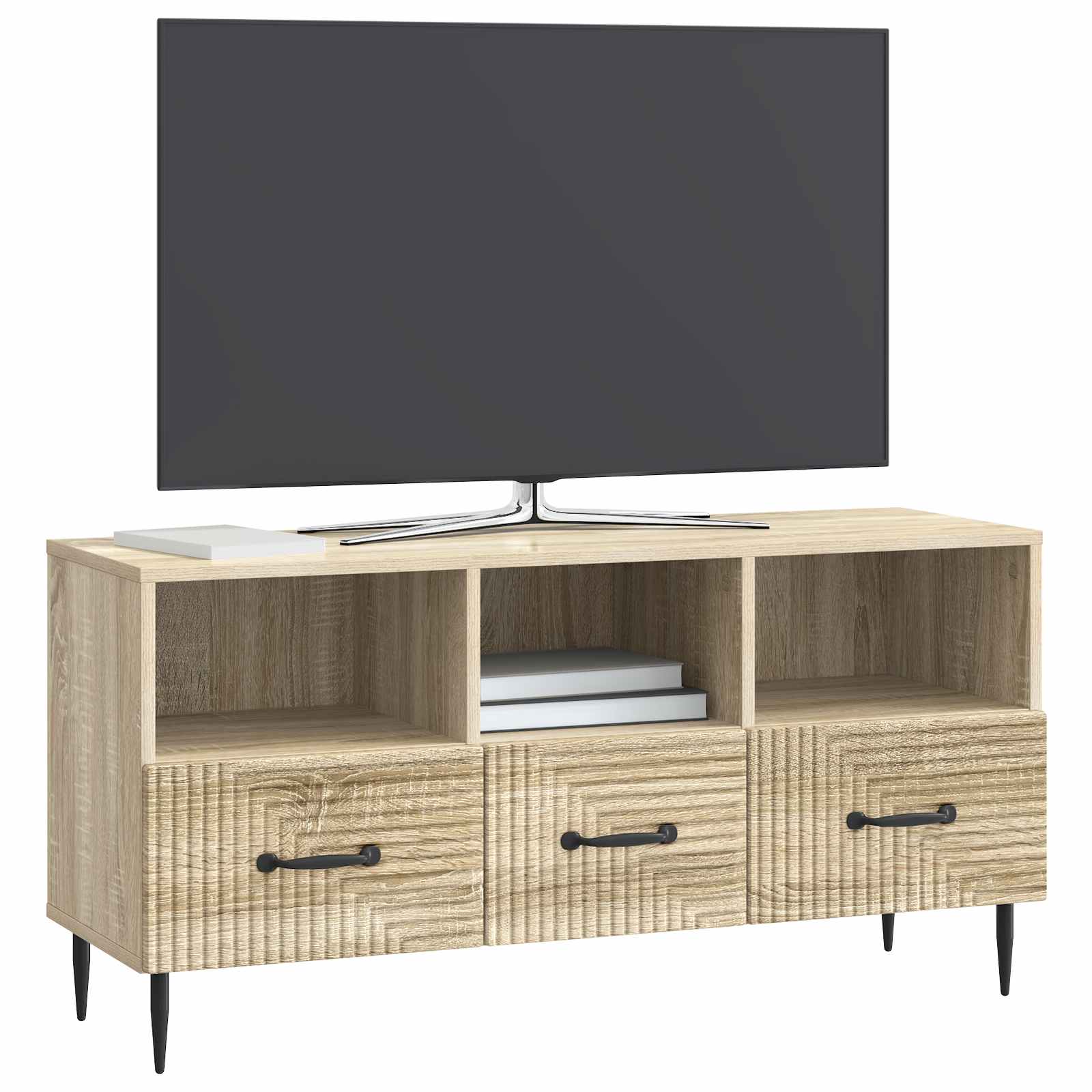 TV-Schränk Sonoma-Eiche 102 x 34,5 x 50 cm Holzwerkstoff