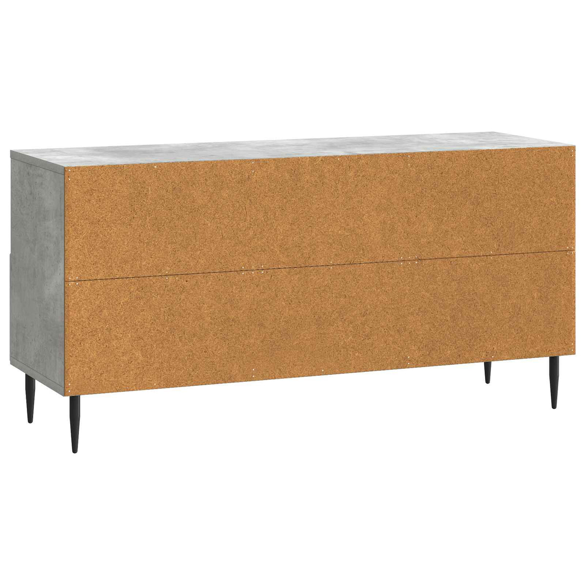 TV-Schränk Betongrau 102 x 34,5 x 50 cm Holzwerkstoff