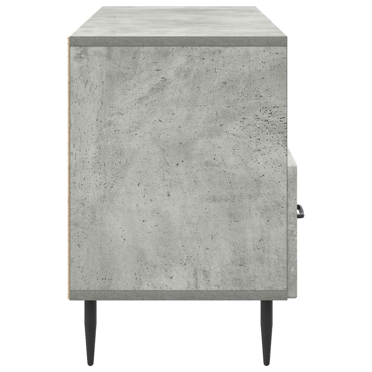 TV-Schränk Betongrau 102 x 34,5 x 50 cm Holzwerkstoff
