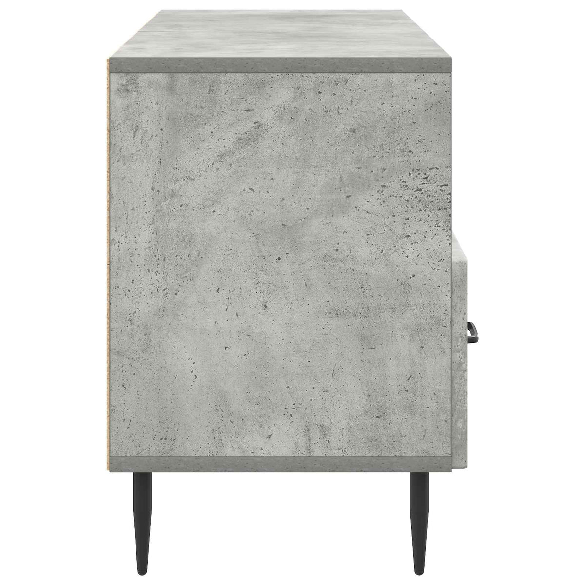 TV-Schränk Betongrau 102 x 34,5 x 50 cm Holzwerkstoff