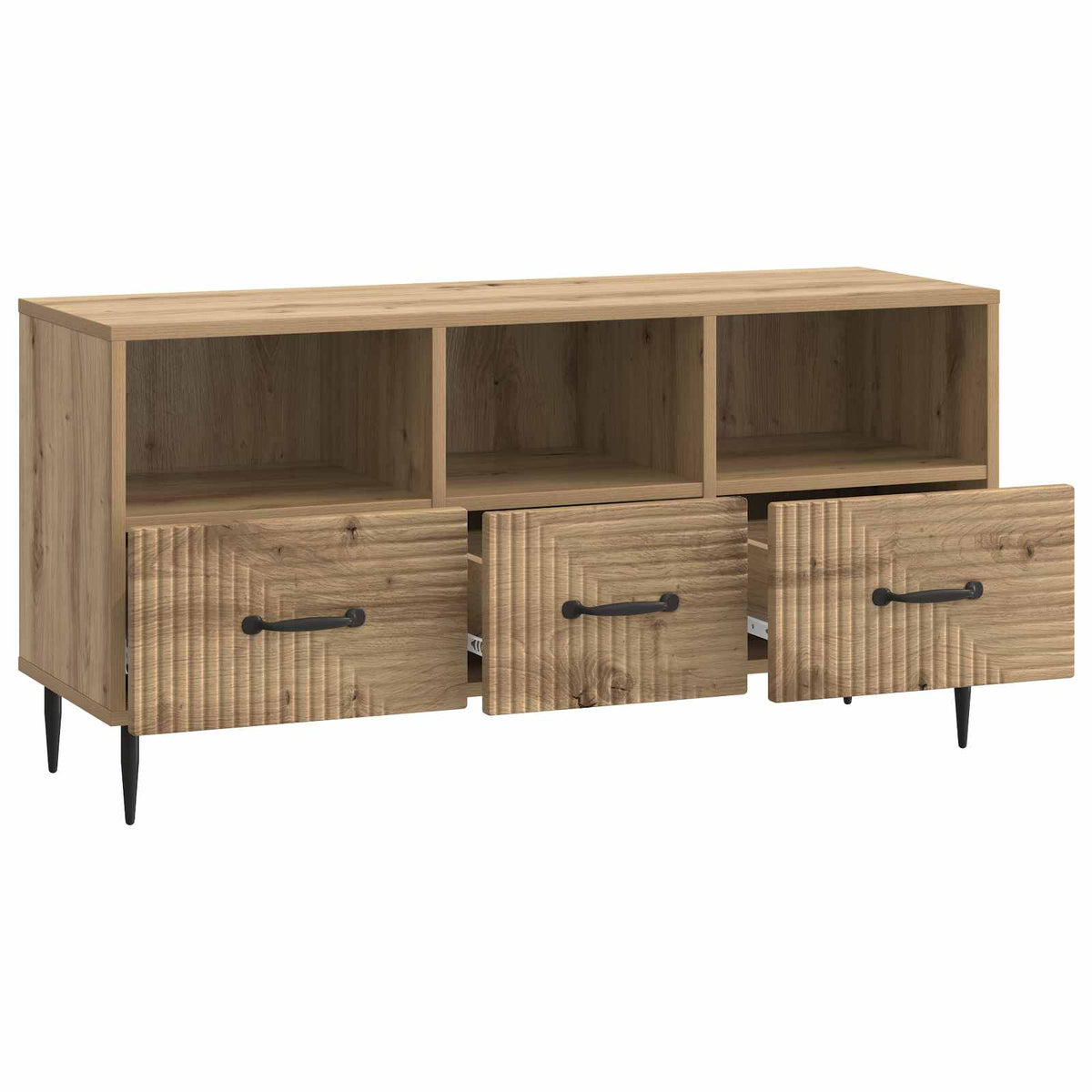 TV-Schränk 102 x 34,5 x 50 cm Artisan-Eiche Holzwerkstoff