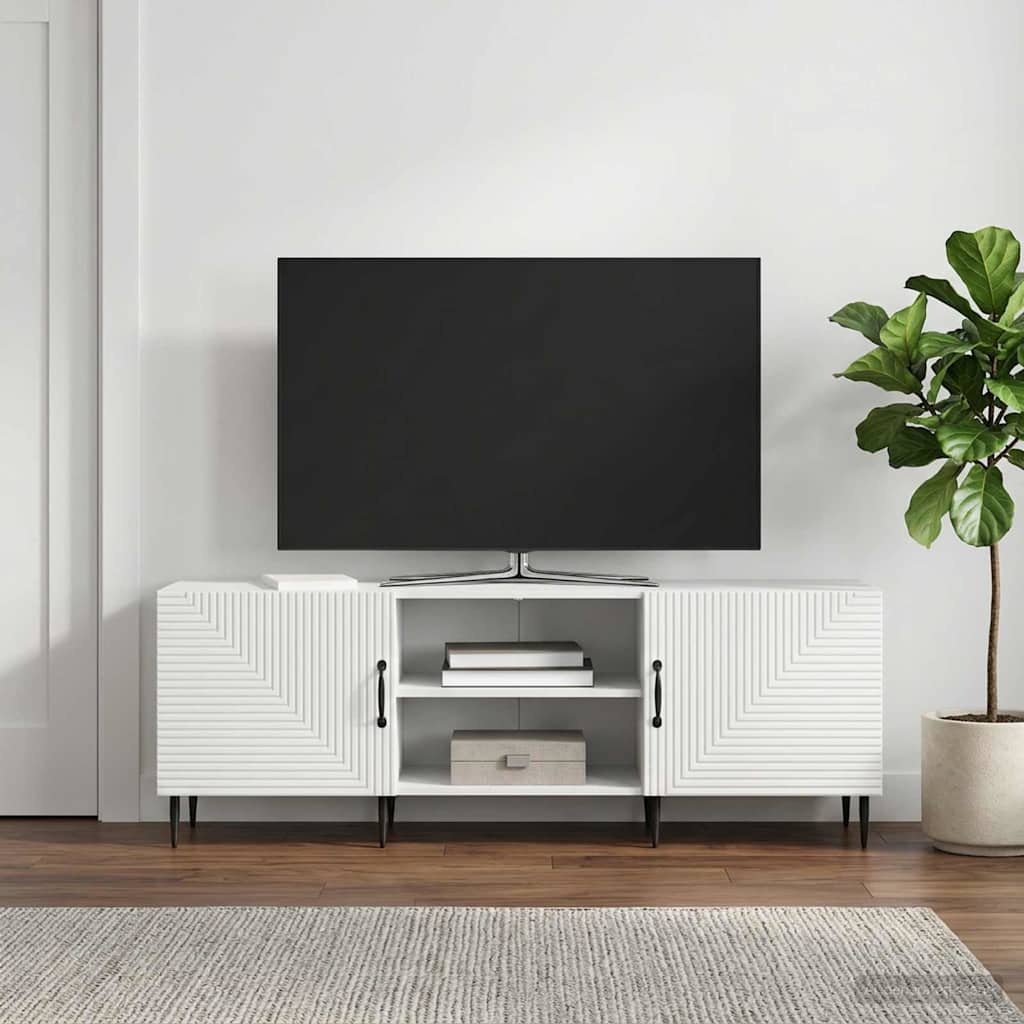 TV-Schränk 150 x 31 x 50 cm Weiß Holzwerkstoff