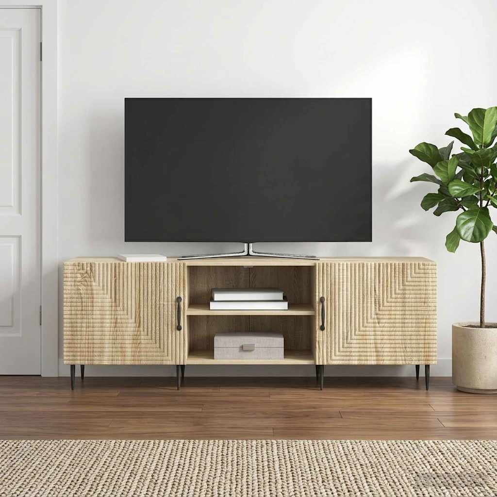 TV-Schränk 150 x 31 x 50 cm Sonoma-Eiche Holzwerkstoff