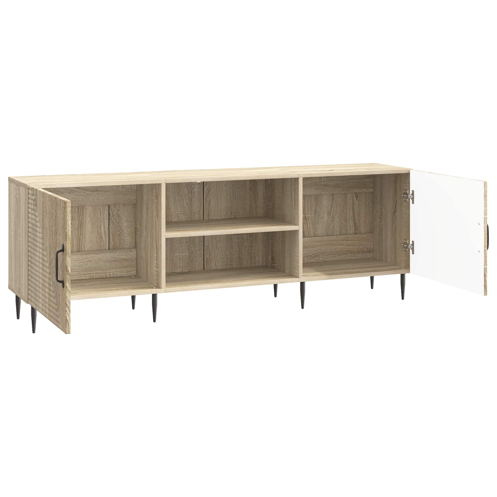 TV-Schränk 150 x 31 x 50 cm Sonoma-Eiche Holzwerkstoff