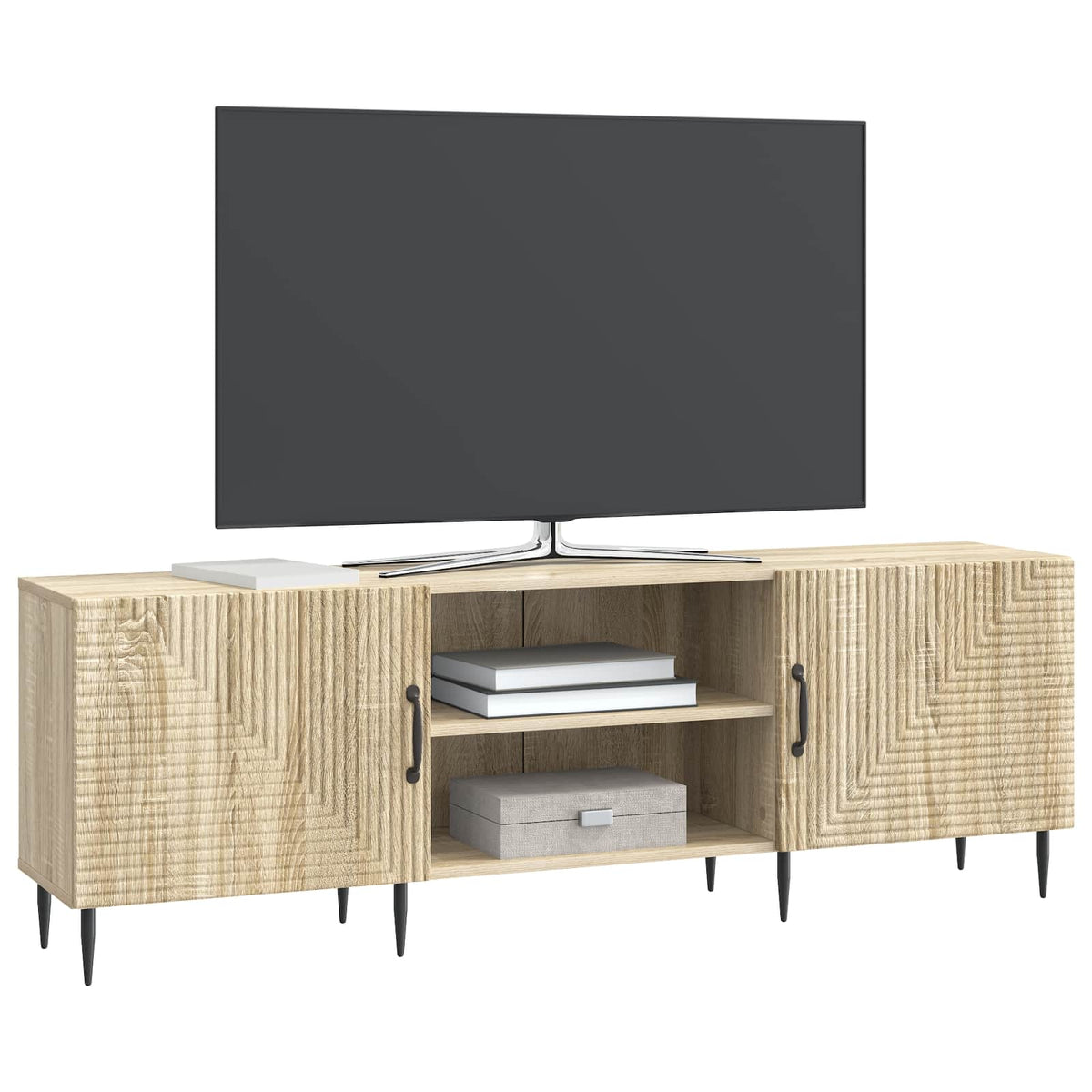 TV-Schränk 150 x 31 x 50 cm Sonoma-Eiche Holzwerkstoff