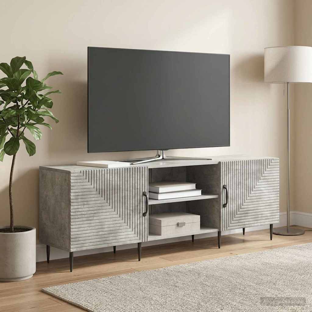 TV-Schränk 150 x 31 x 50 cm Betongrau Holzwerkstoff