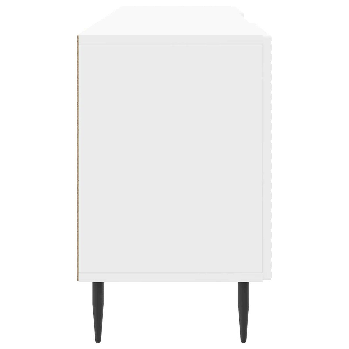 TV-Schränk 150 x 31 x 50 cm Hochglanz Weiß Holzwerkstoff