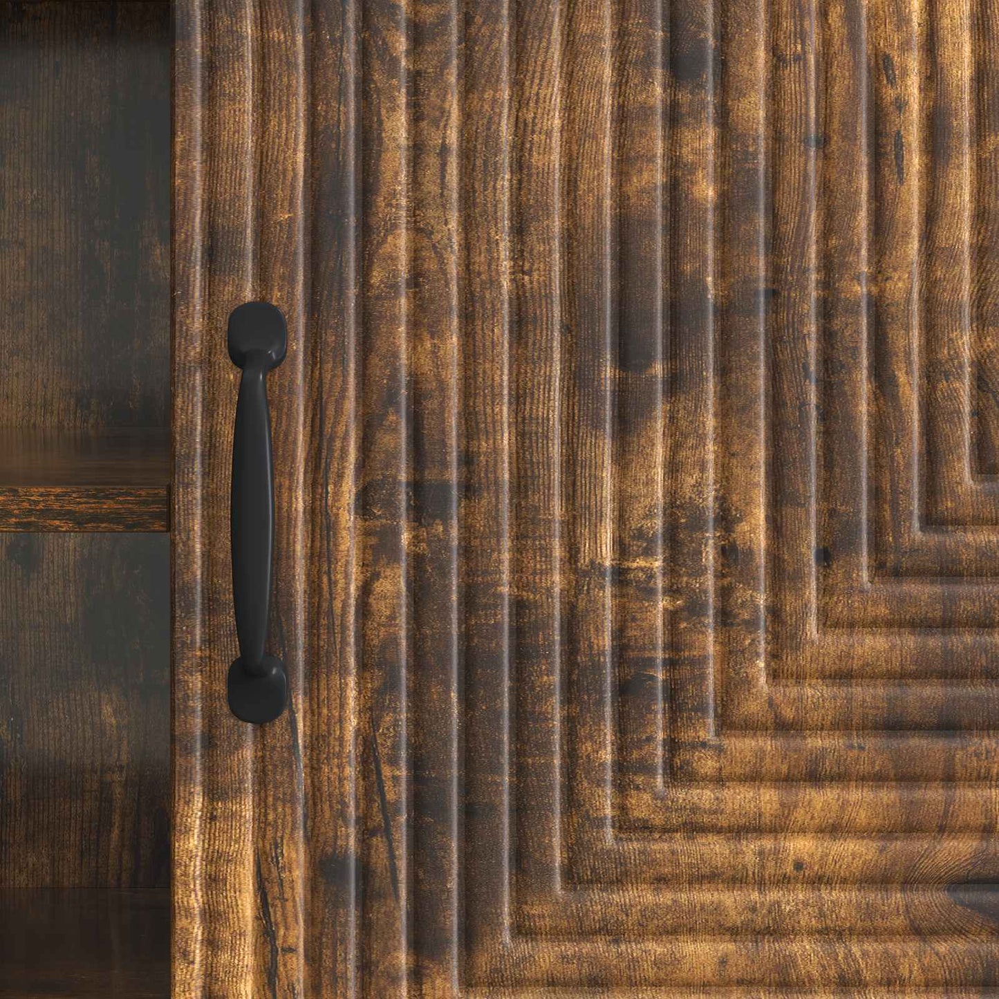 TV-Schränk 150 x 31 x 50 cm Räuchereiche Holzwerkstoff