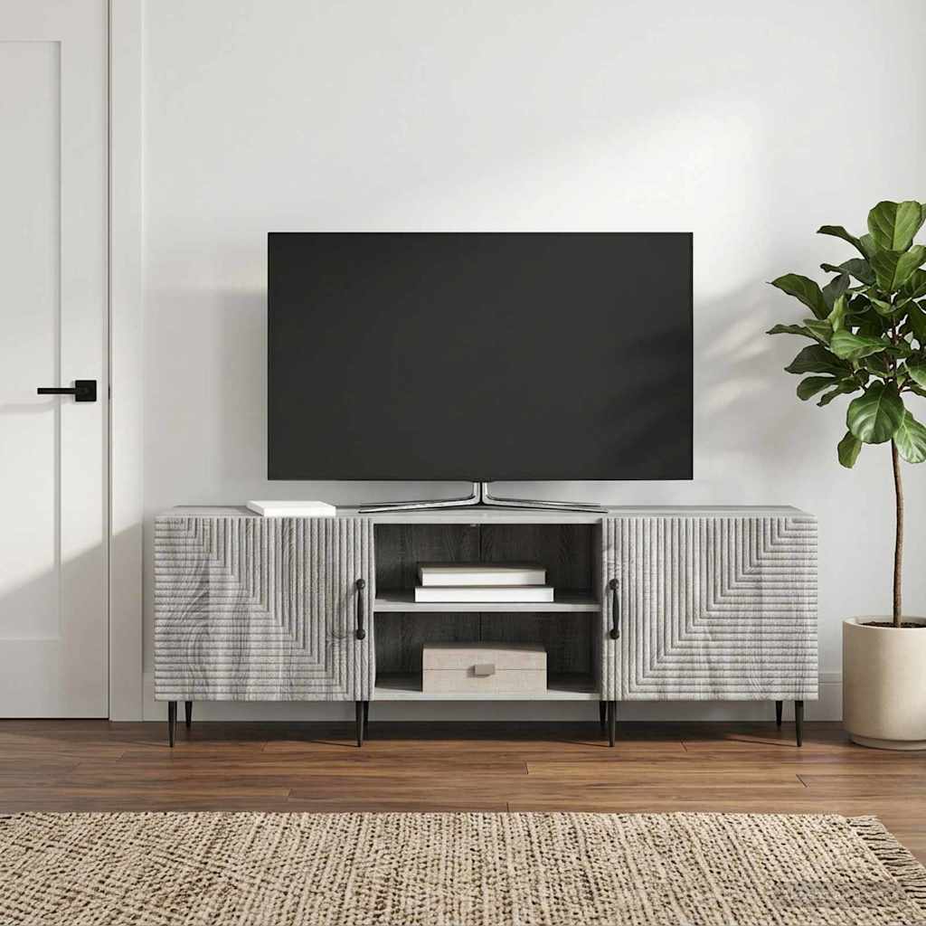 TV-Schränk 150 x 31 x 50 cm Sonoma-Grau Holzwerkstoff