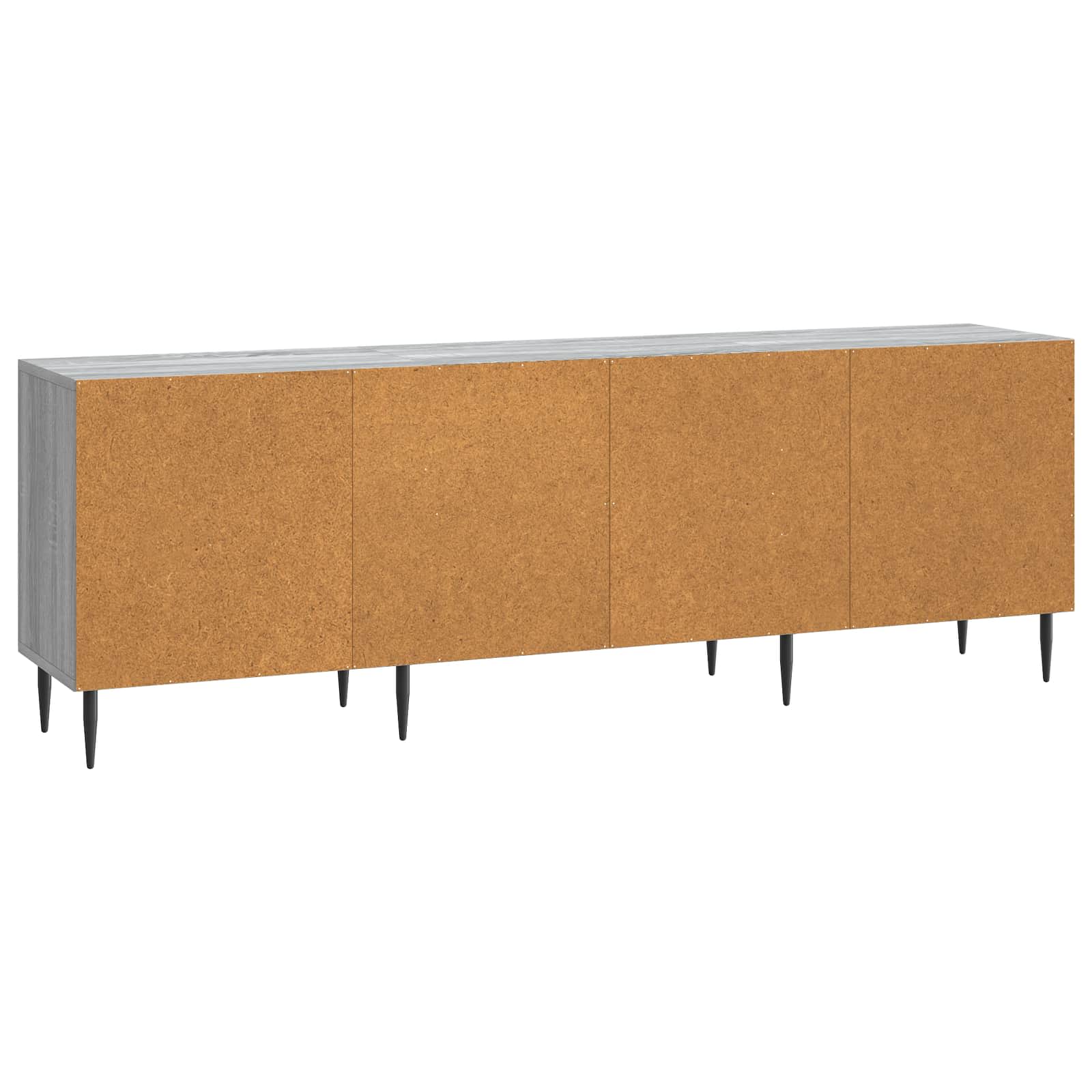 TV-Schränk 150 x 31 x 50 cm Sonoma-Grau Holzwerkstoff