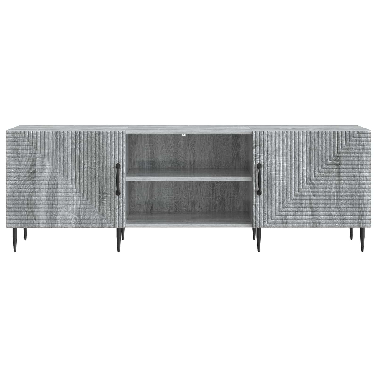 TV-Schränk 150 x 31 x 50 cm Sonoma-Grau Holzwerkstoff