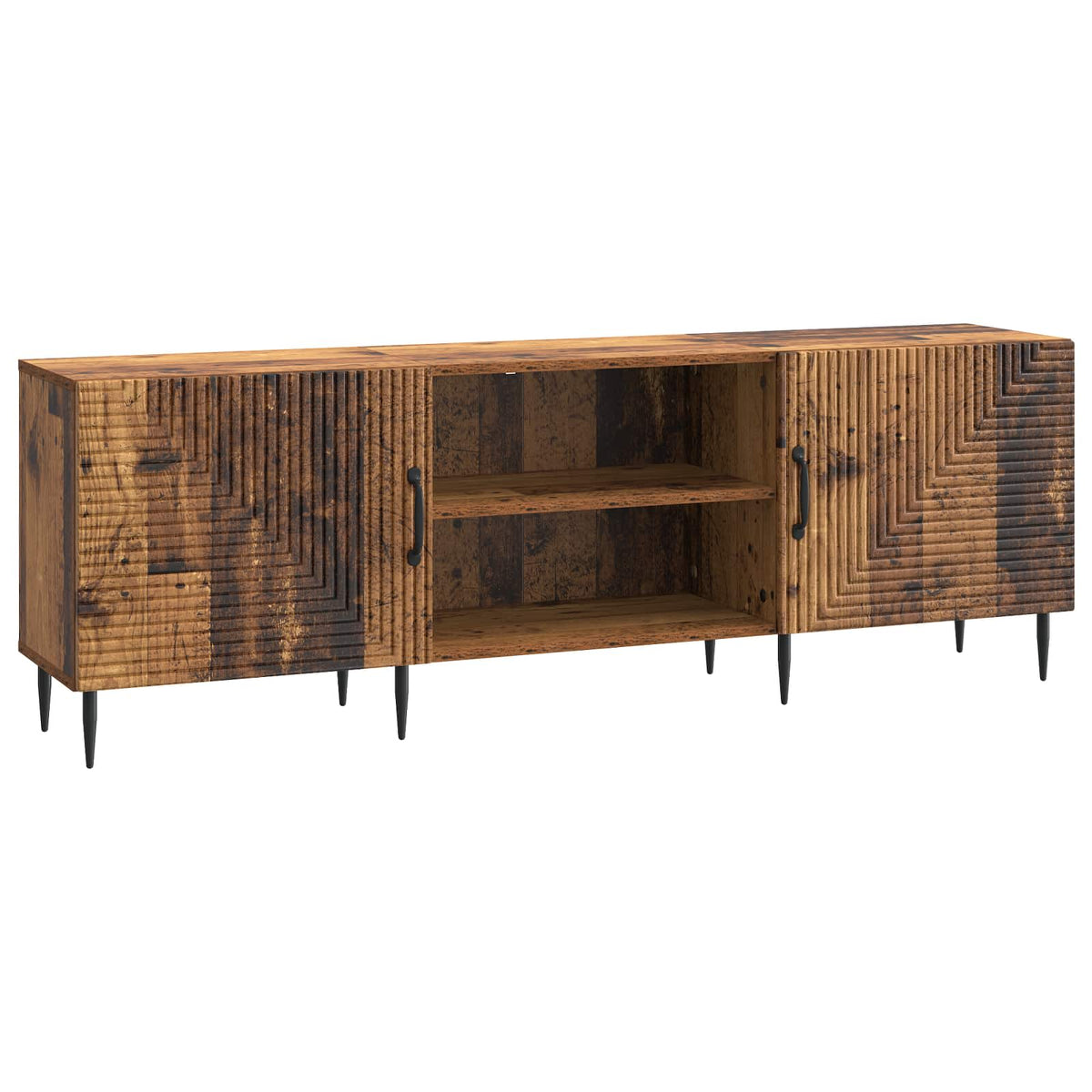 TV-Schränk 150 x 31 x 50 cm Altholz Holzwerkstoff