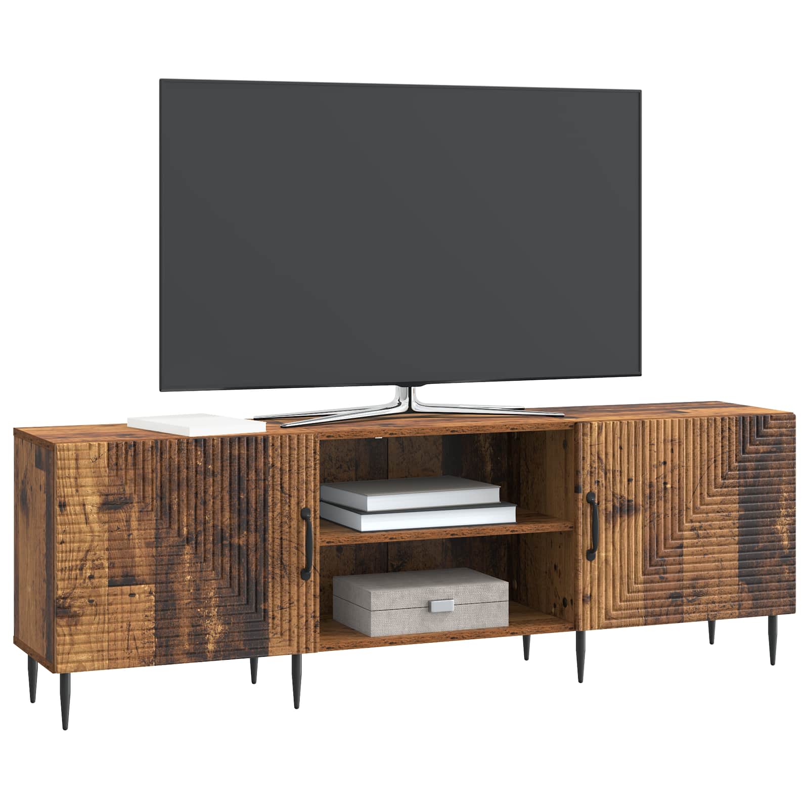 TV-Schränk 150 x 31 x 50 cm Altholz Holzwerkstoff