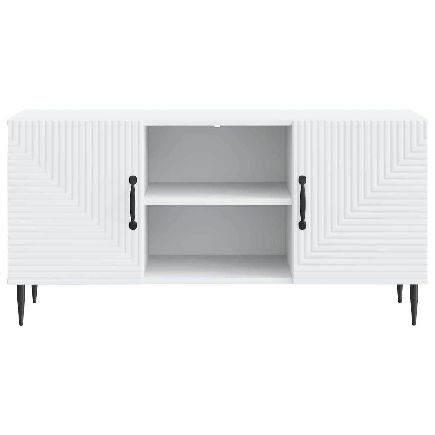 TV-Schränk Weiß 102 x 34,5 x 50 cm Holzwerkstoff