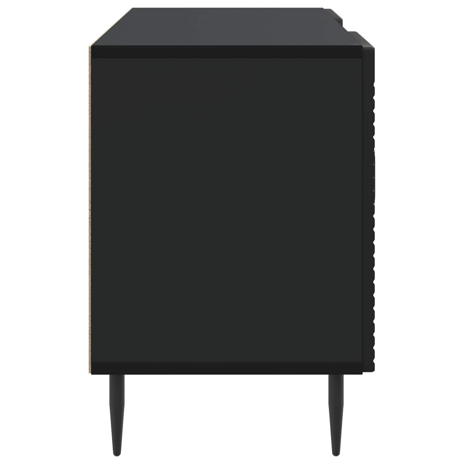 TV-Schränk Schwarz 102 x 34,5 x 50 cm Holzwerkstoff