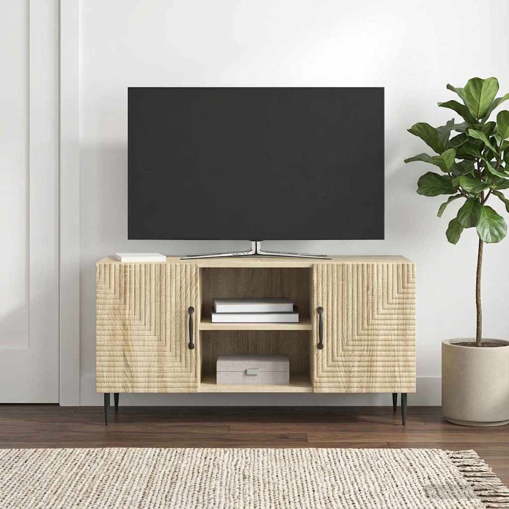 TV-Schränk Sonoma-Eiche 102 x 34,5 x 50 cm Holzwerkstoff