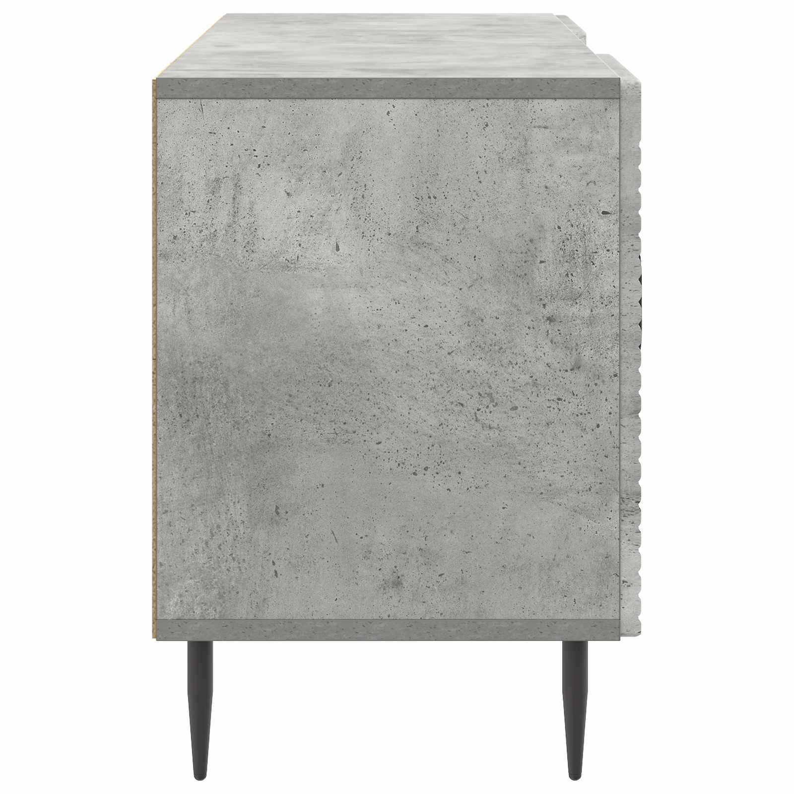 TV-Schränk Betongrau 102 x 34,5 x 50 cm Holzwerkstoff