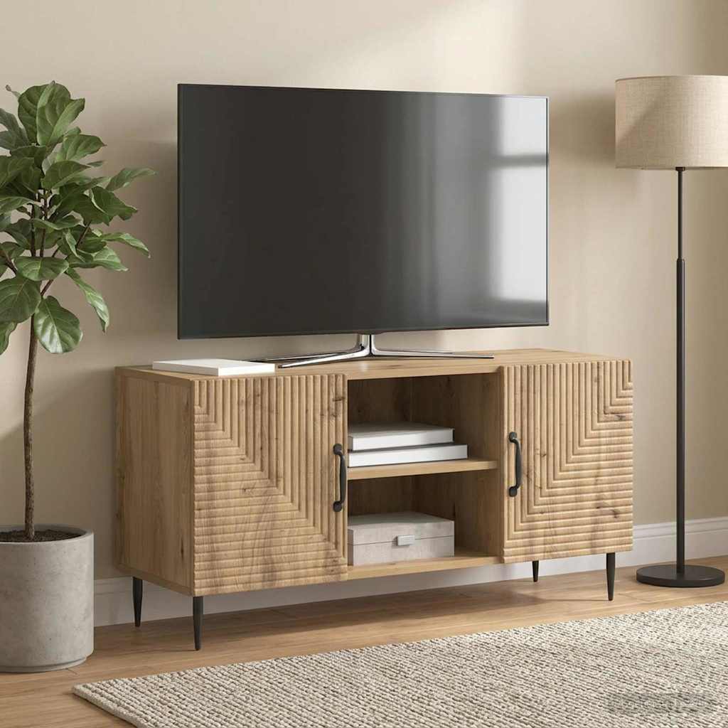 TV-Schränk 102 x 34,5 x 50 cm Artisan-Eiche Holzwerkstoff