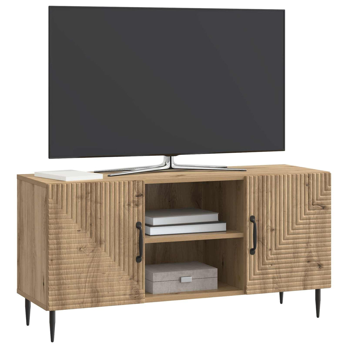 TV-Schränk 102 x 34,5 x 50 cm Artisan-Eiche Holzwerkstoff