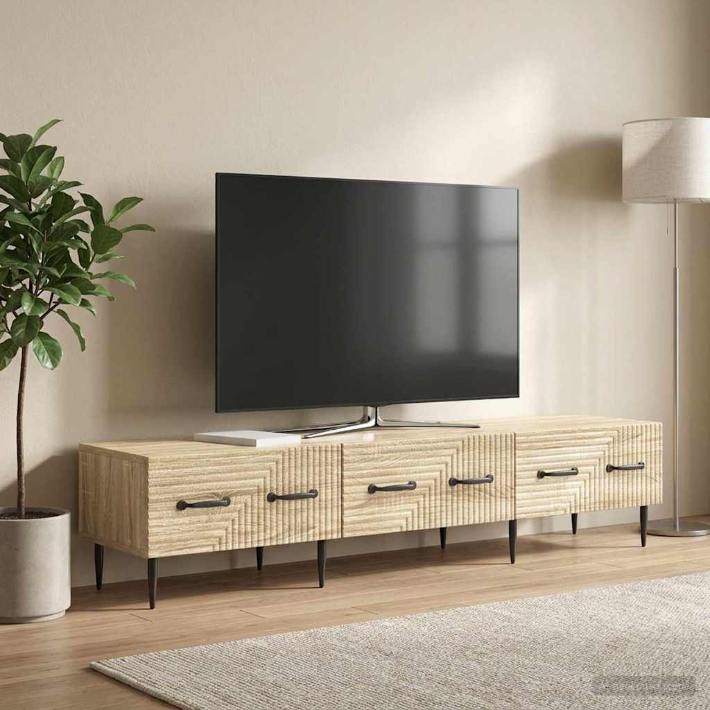 TV-Schränk Sonoma-Eiche 147 x 34,5 x 30 cm Holzwerkstoff