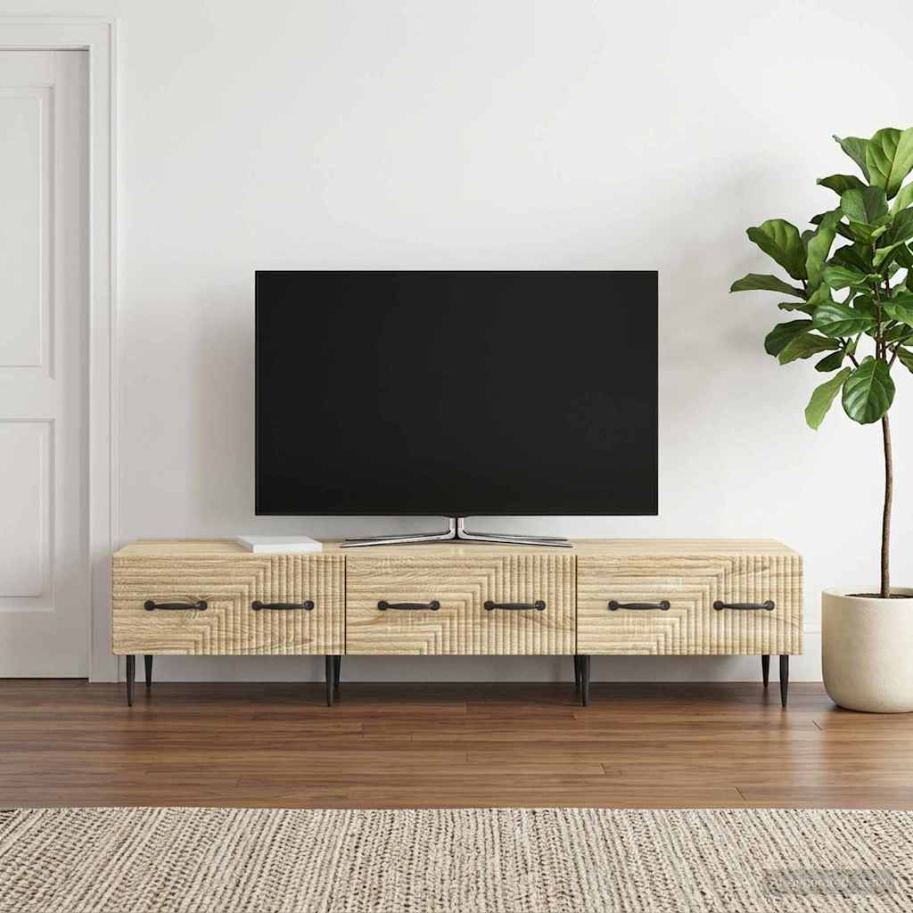 TV-Schränk Sonoma-Eiche 147 x 34,5 x 30 cm Holzwerkstoff