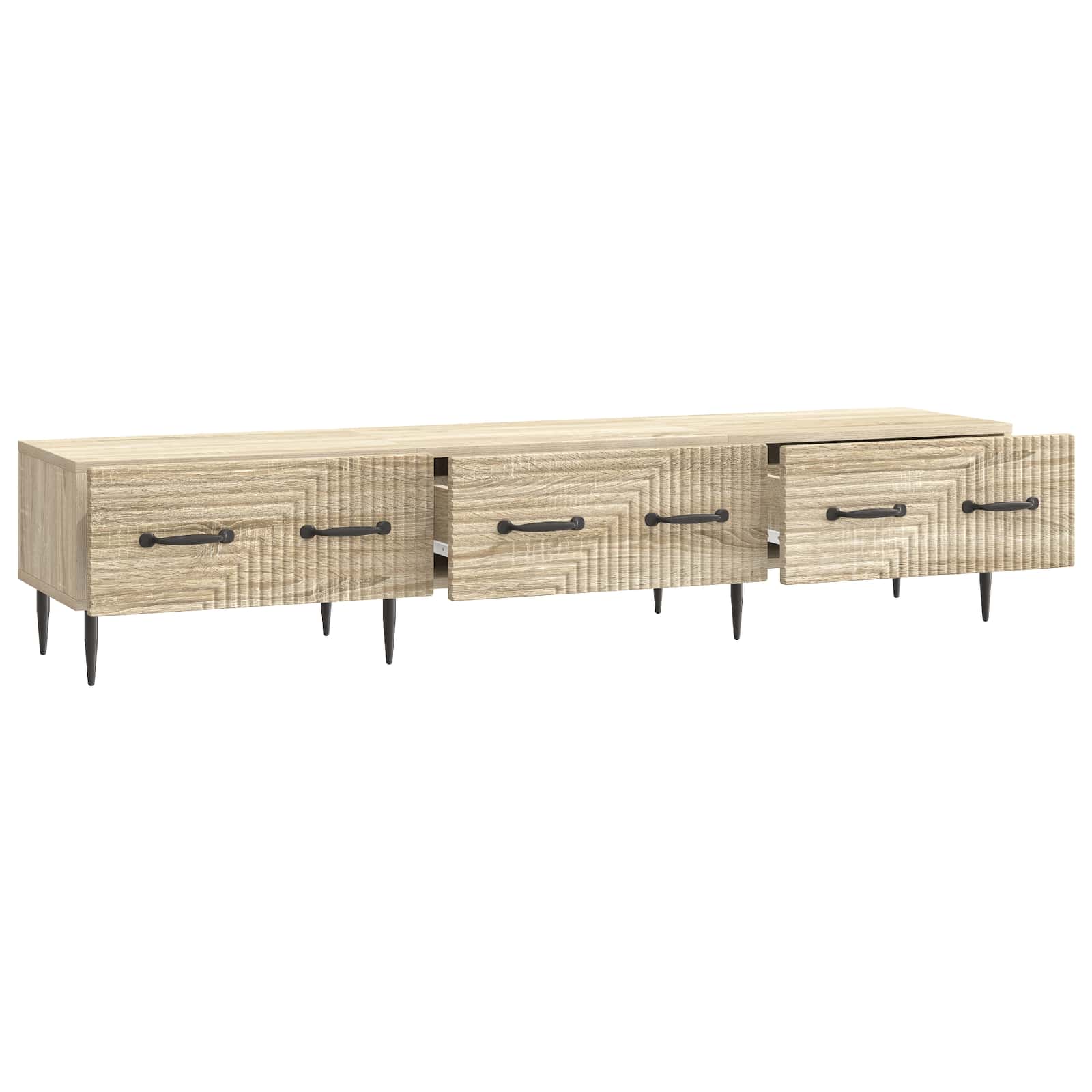 TV-Schränk Sonoma-Eiche 147 x 34,5 x 30 cm Holzwerkstoff