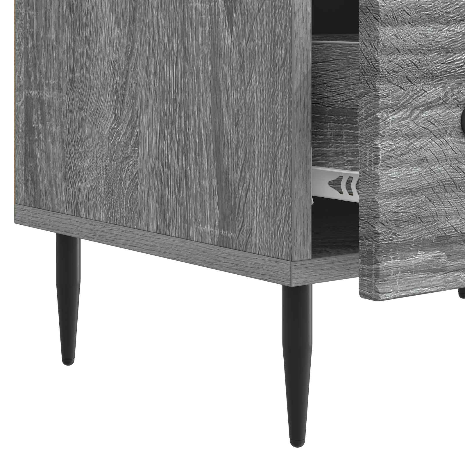 TV-Schränk Graues Sonoma 147 x 34,5 x 30 cm Holzwerkstoff