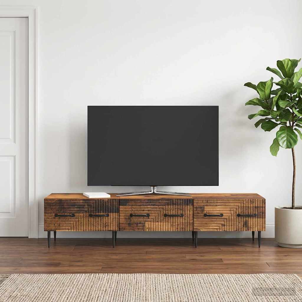 TV-Schränk Altholz 147 x 34,5 x 30 cm Holzwerkstoff