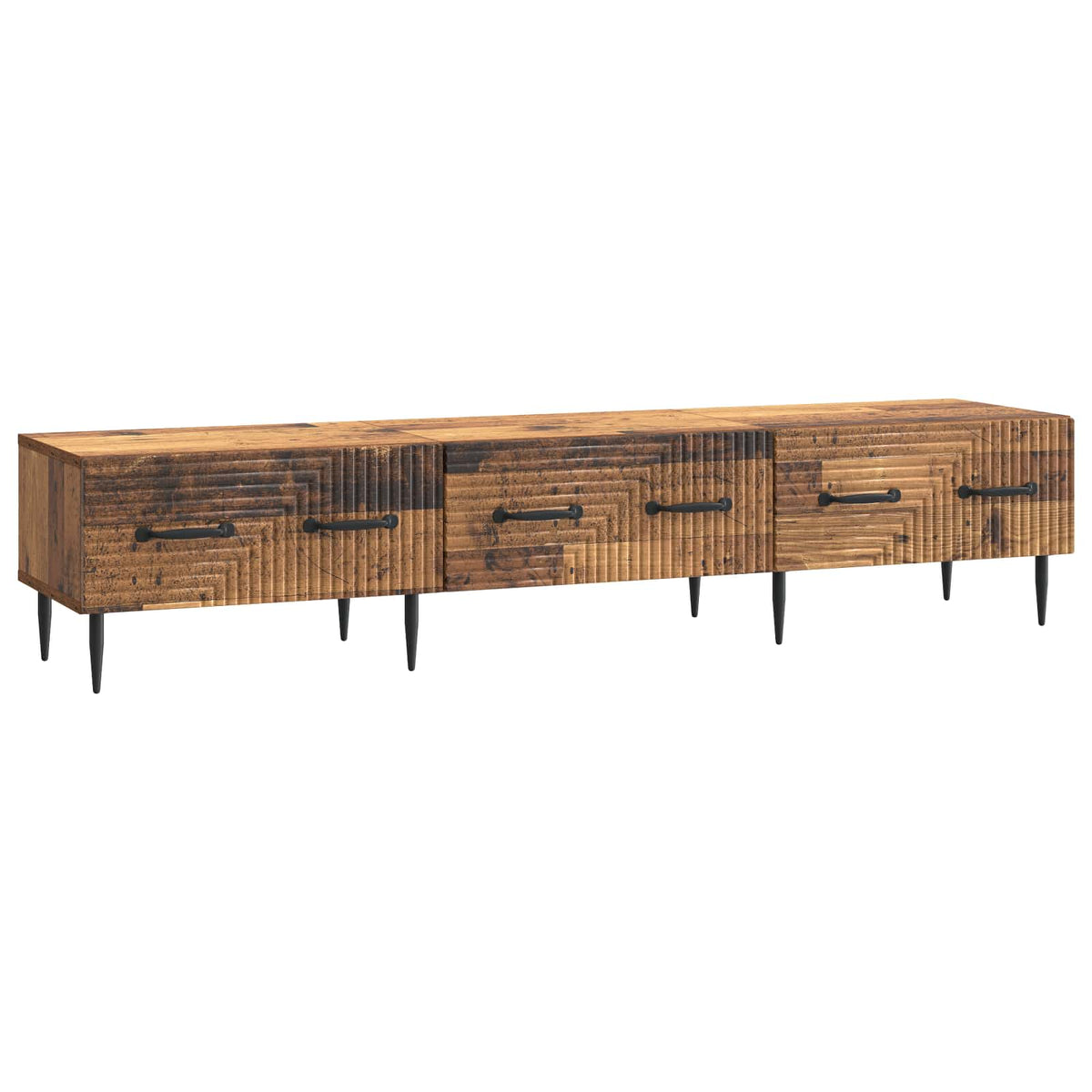 TV-Schränk Altholz 147 x 34,5 x 30 cm Holzwerkstoff