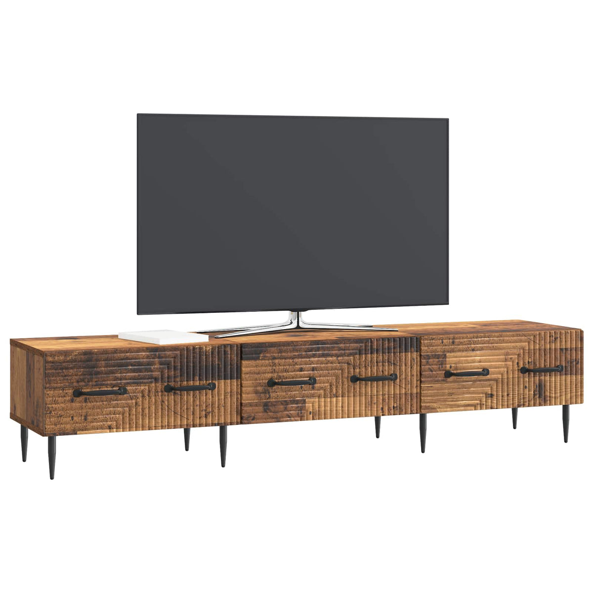 TV-Schränk Altholz 147 x 34,5 x 30 cm Holzwerkstoff
