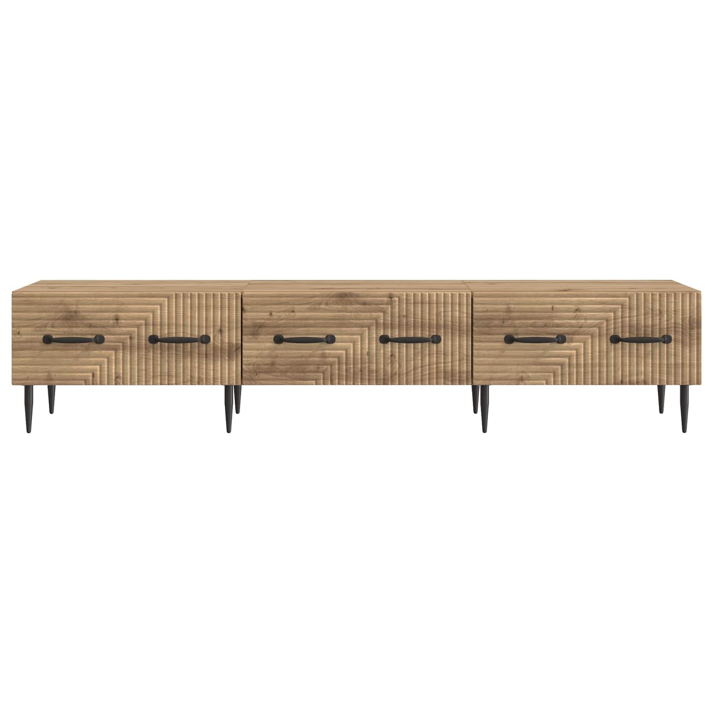 TV-Schränk 147 x 34,5 x 30 cm Artisan-Eiche Holzwerkstoff