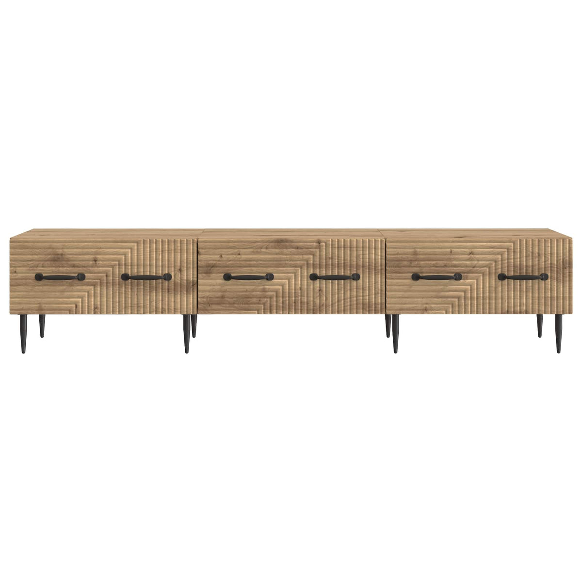 TV-Schränk 147 x 34,5 x 30 cm Artisan-Eiche Holzwerkstoff