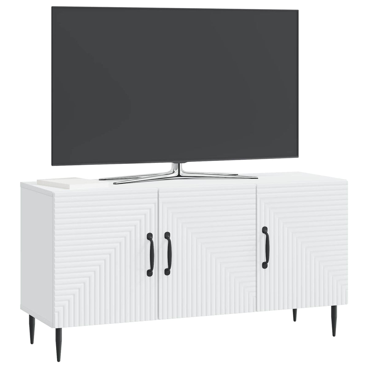 TV-Schränk Weiß 99 x 34,5 x 50 cm Holzwerkstoff