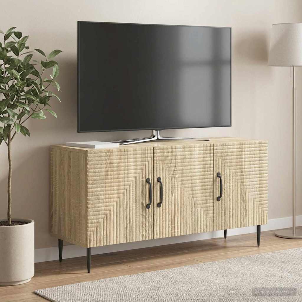 TV-Schränk Sonoma-Eiche 99 x 34,5 x 50 cm Holzwerkstoff