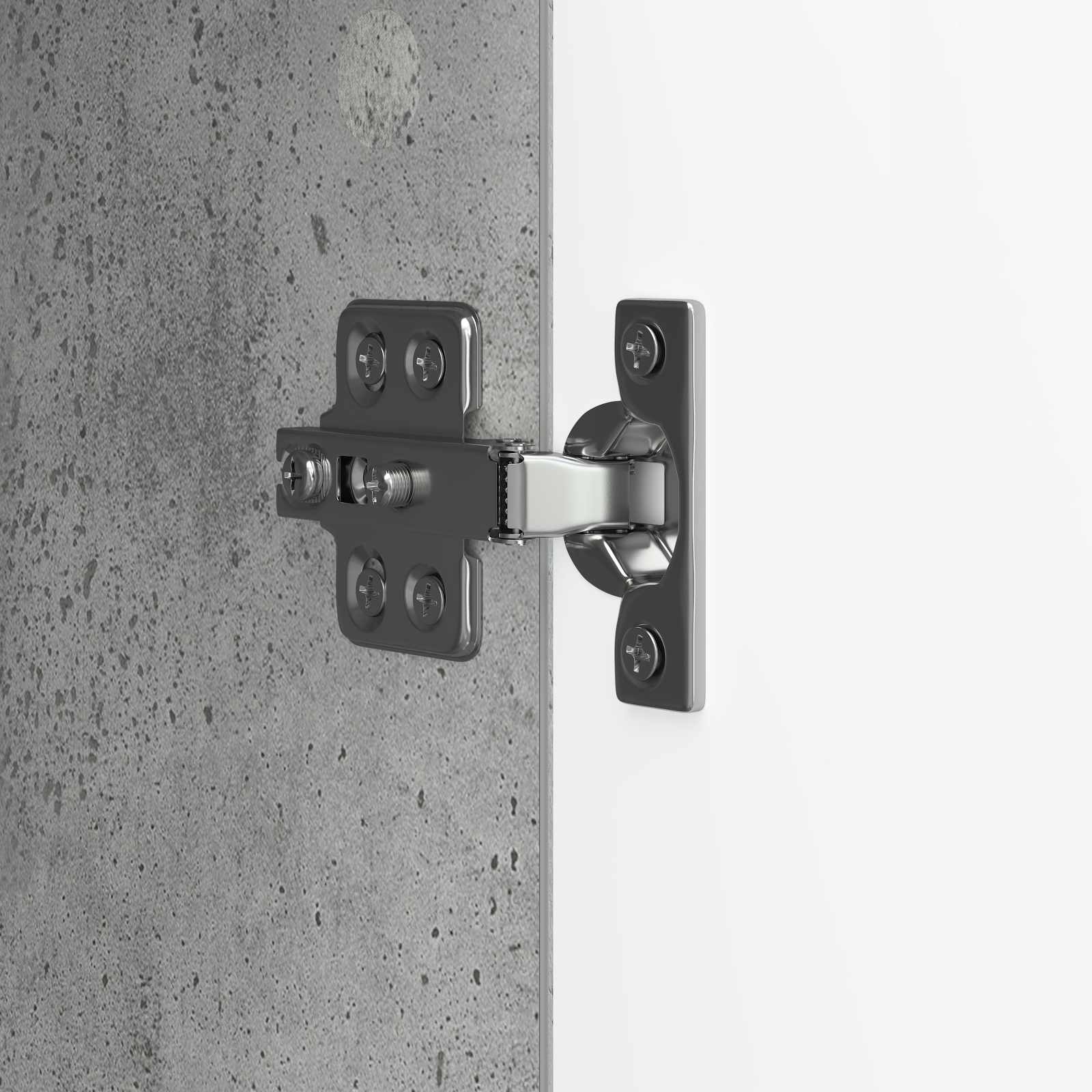 TV-Schränk Betongrau 99 x 34,5 x 50 cm Holzwerkstoff