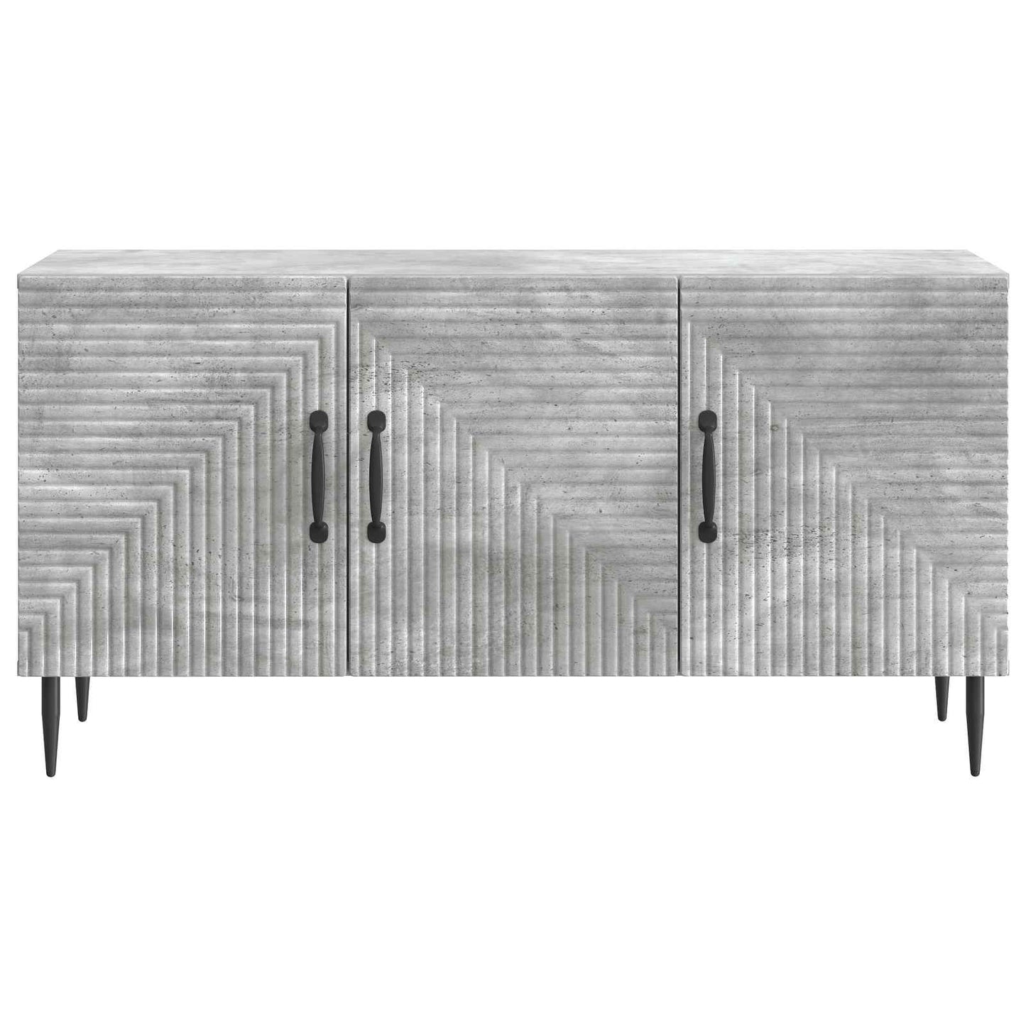 TV-Schränk Betongrau 99 x 34,5 x 50 cm Holzwerkstoff