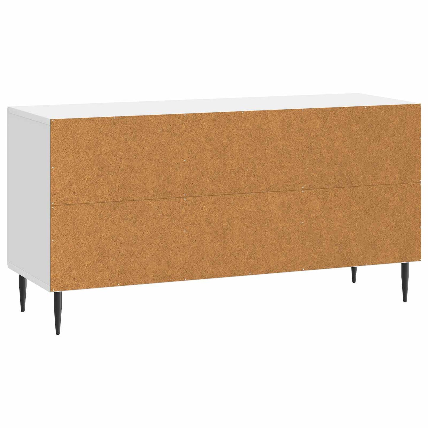 TV-Schränk Hochglanz Weiß 99 x 34,5 x 50 cm Holzwerkstoff