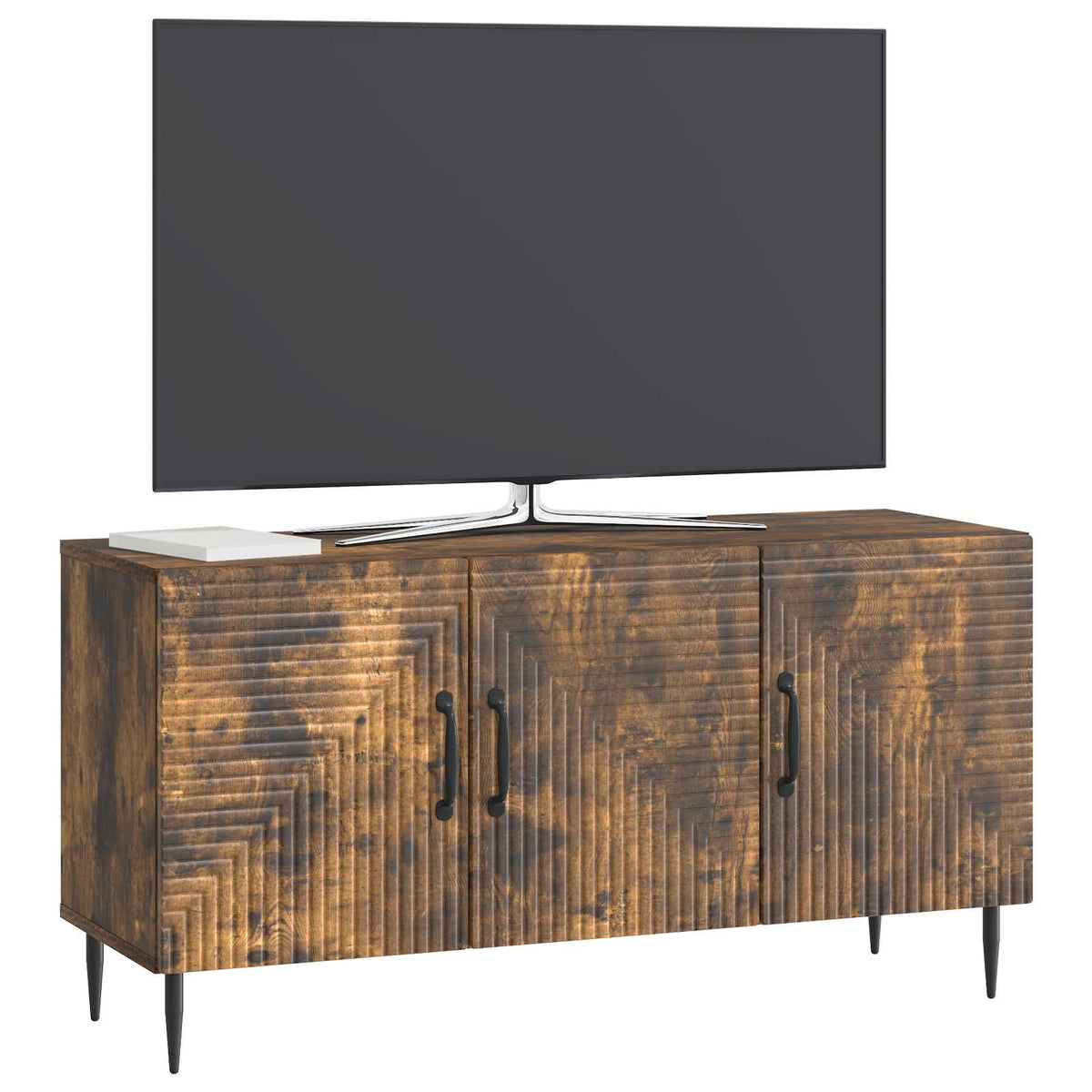 TV-Schränk Geräucherte Eiche 99 x 34,5 x 50 cm Holzwerkstoff