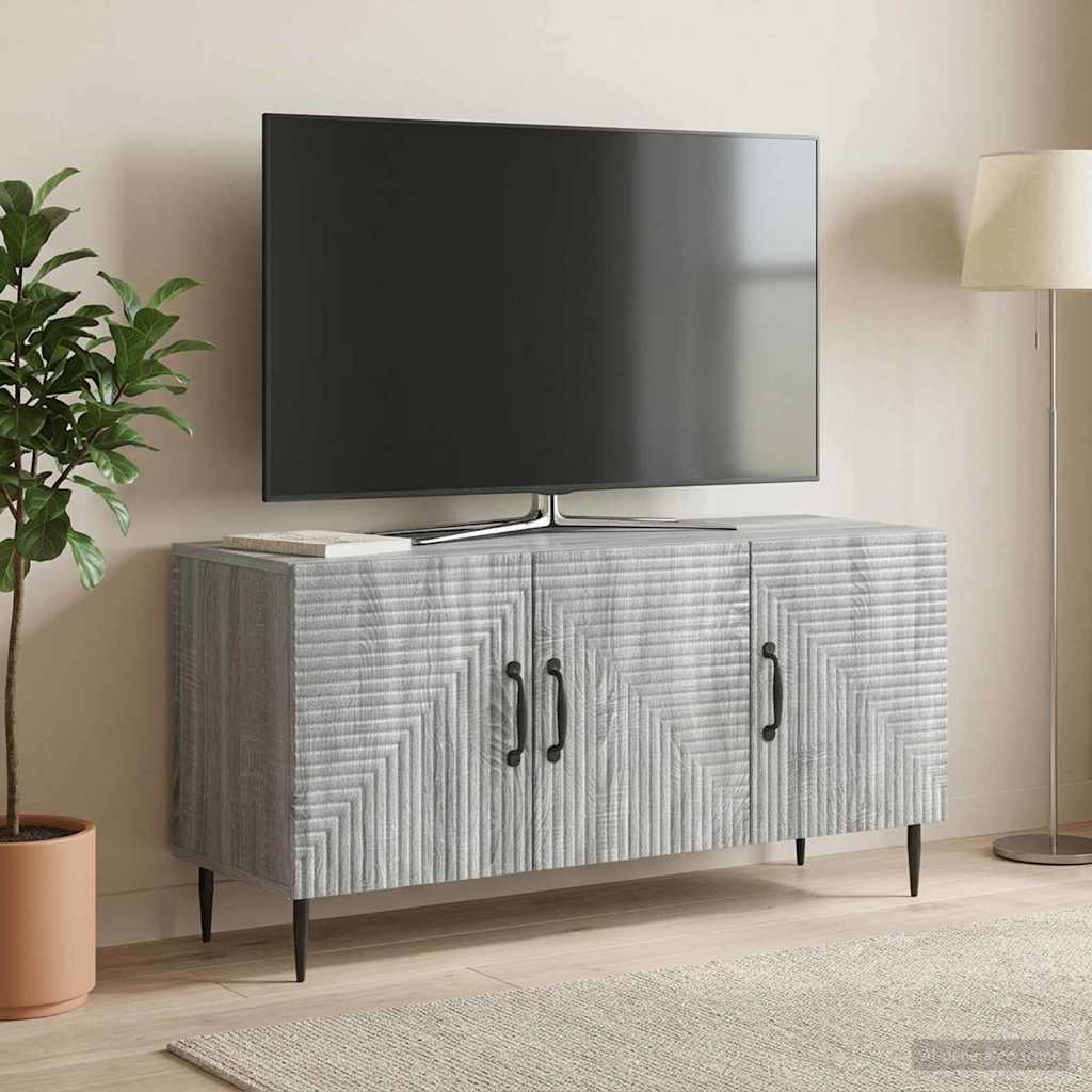 TV-Schränk Graues Sonoma 99 x 34,5 x 50 cm Holzwerkstoff