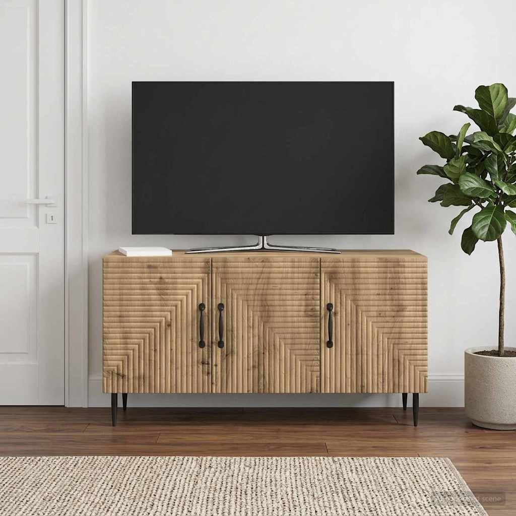 TV-Schränk 99 x 34,5 x 50 cm Artisan-Eiche Holzwerkstoff