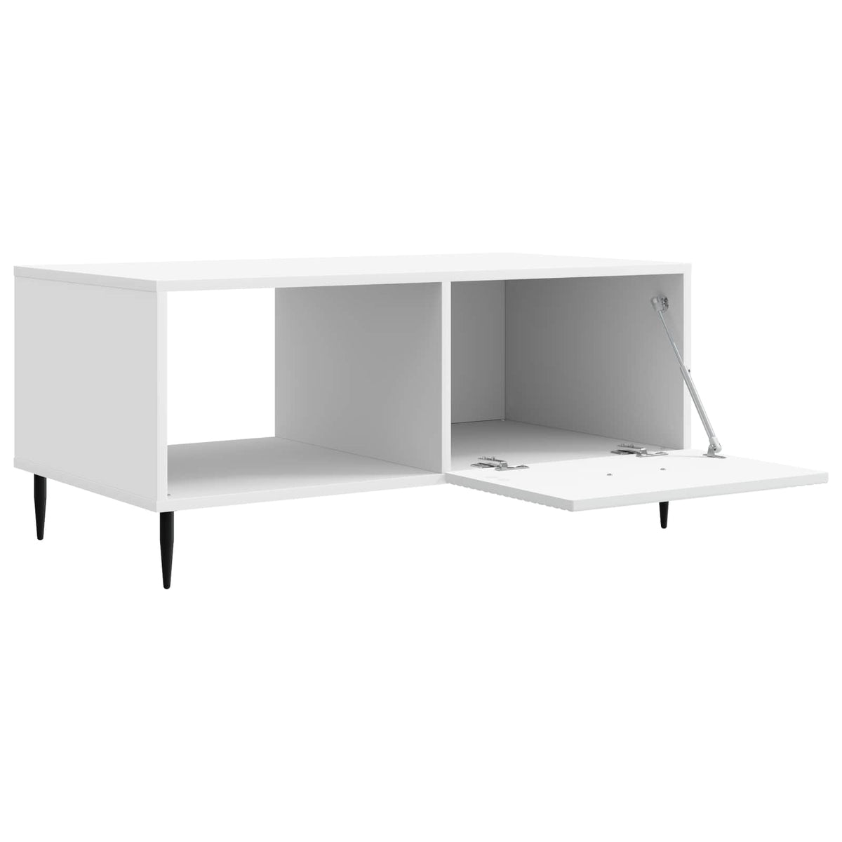 Couchtisch Weiß 90 x 50 x 40 cm Holzwerkstoff