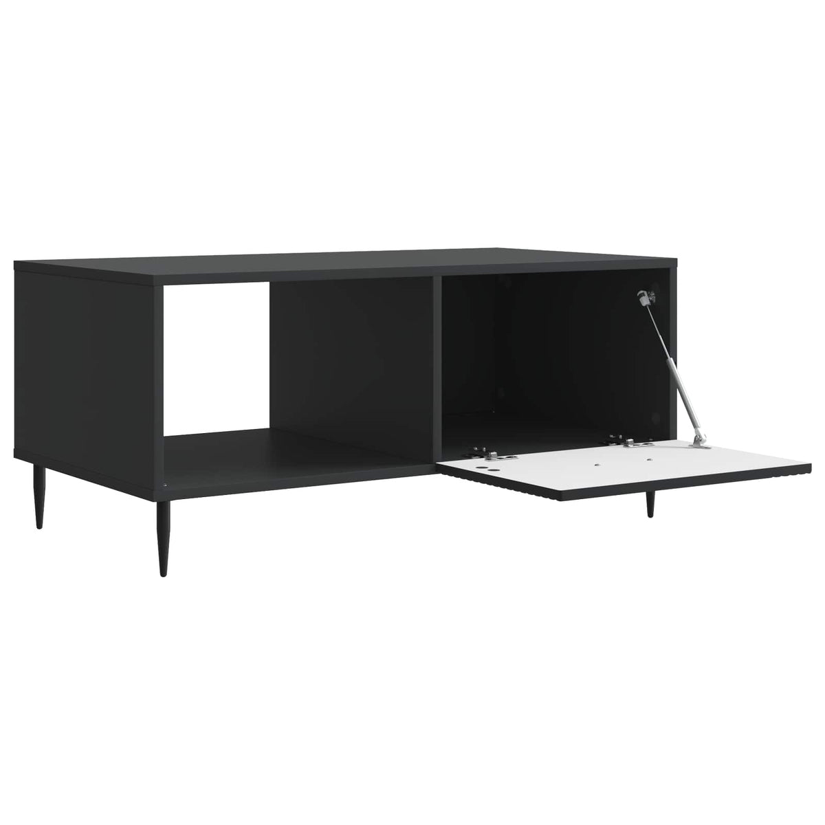 Couchtisch Schwarz 90 x 50 x 40 cm Holzwerkstoff