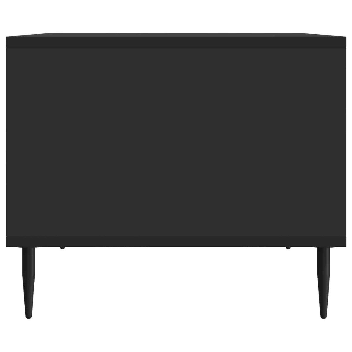 Couchtisch Schwarz 90 x 50 x 40 cm Holzwerkstoff