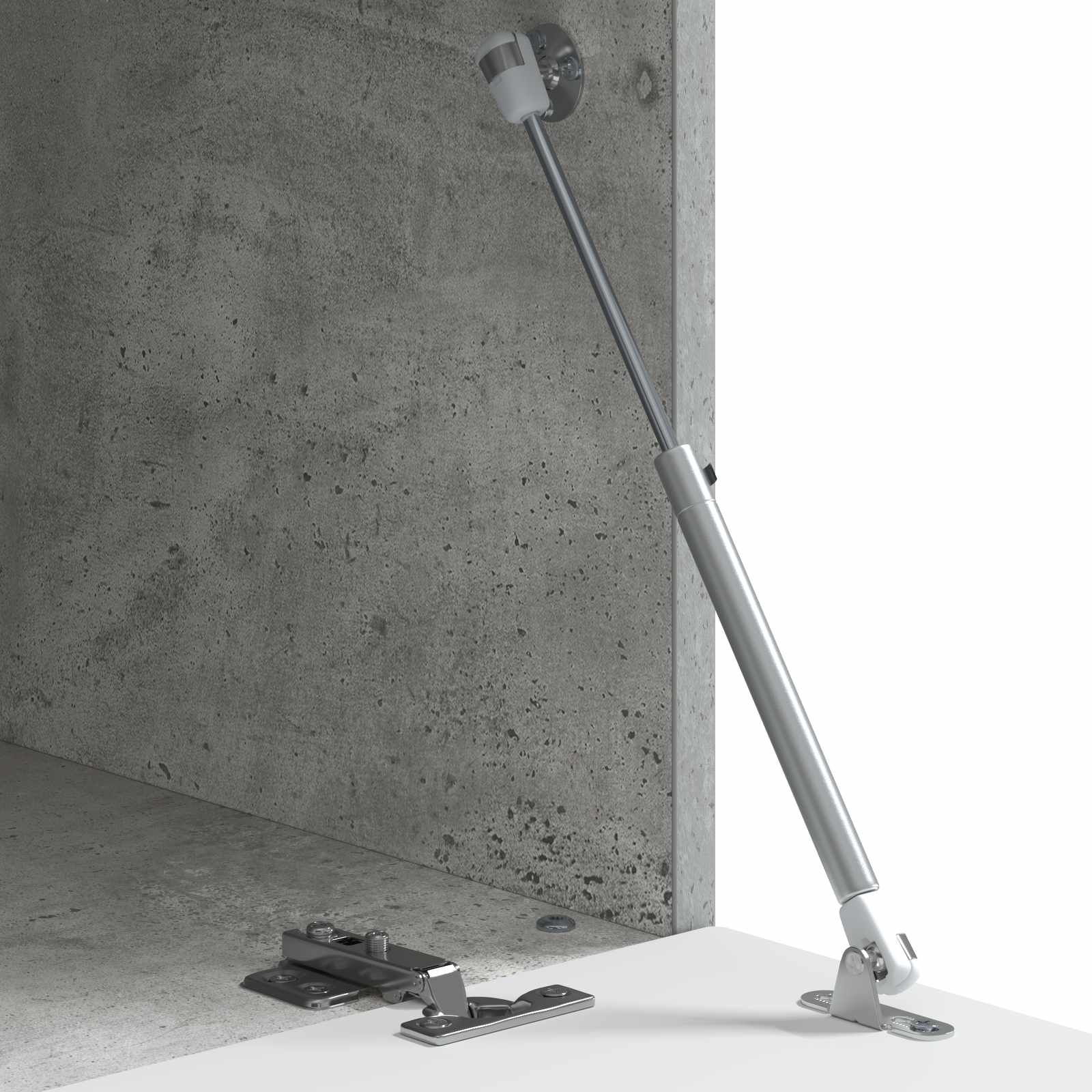 Couchtisch Betongrau 90 x 50 x 40 cm Holzwerkstoff