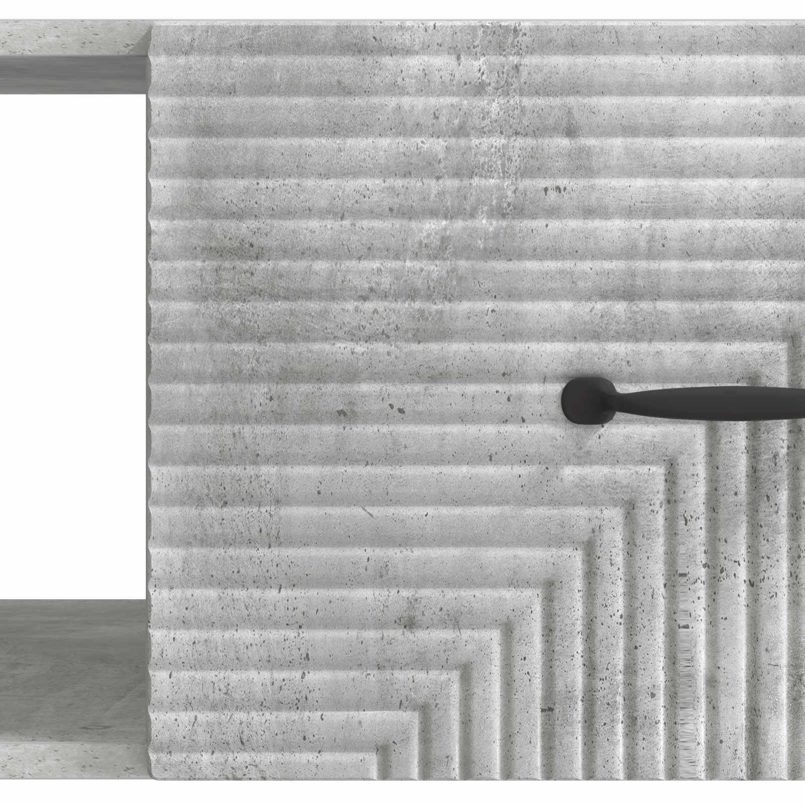 Couchtisch Betongrau 90 x 50 x 40 cm Holzwerkstoff
