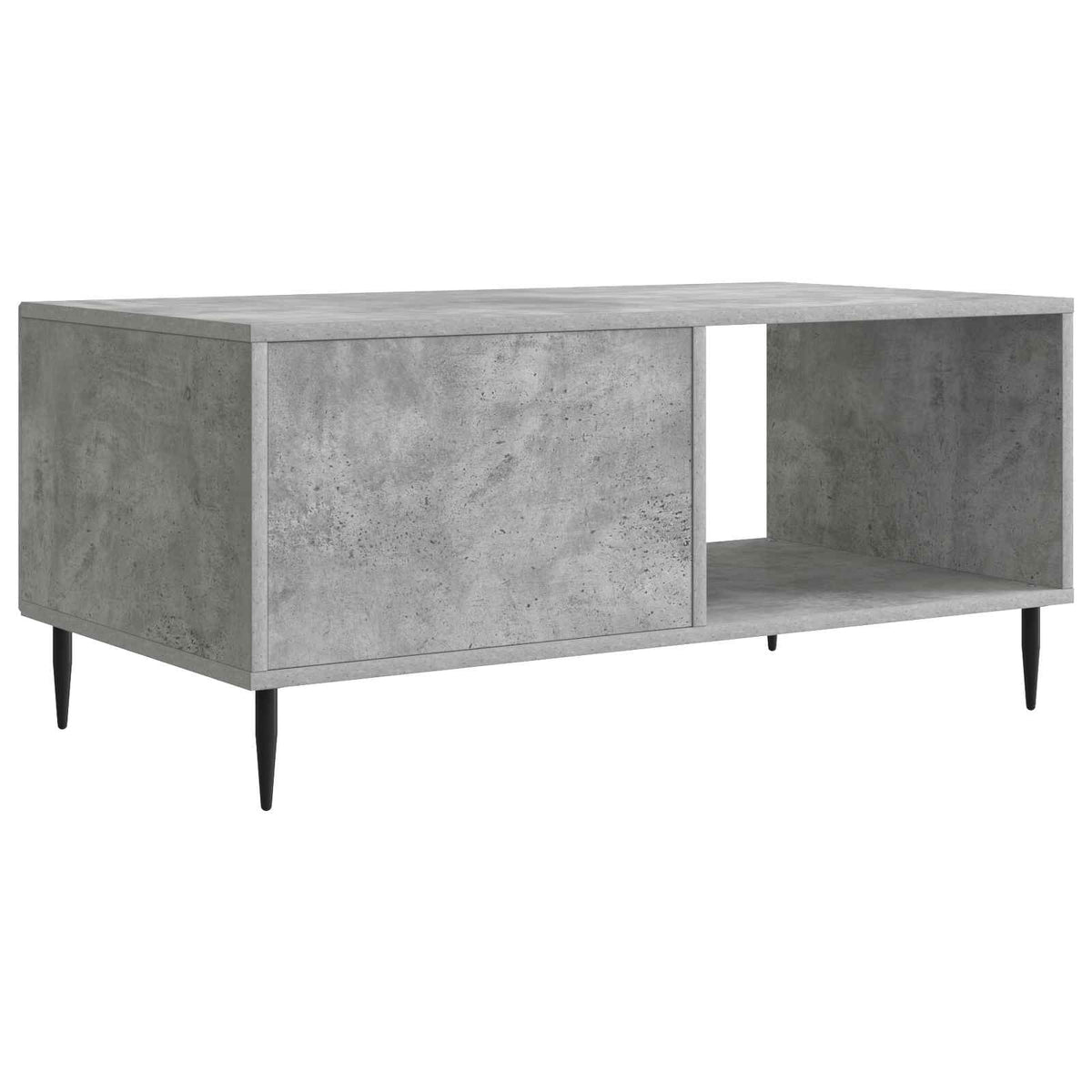 Couchtisch Betongrau 90 x 50 x 40 cm Holzwerkstoff