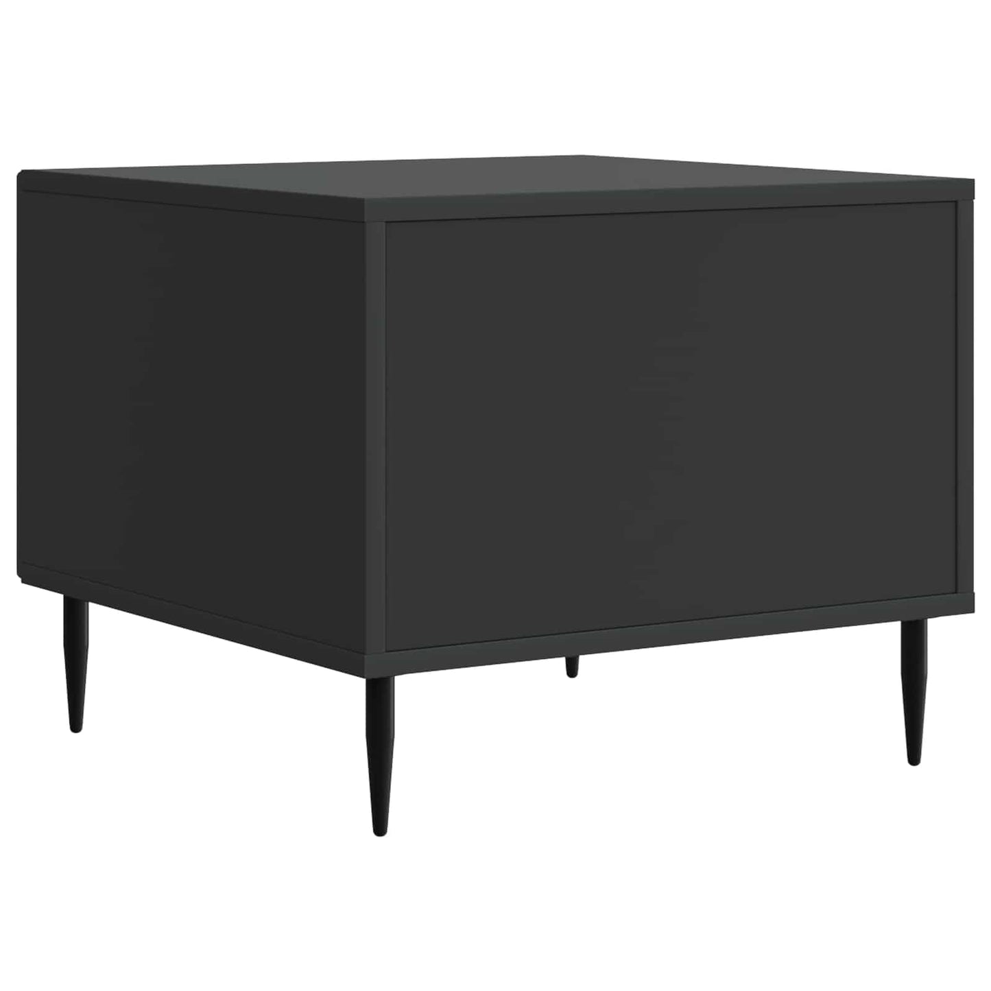 Couchtisch mit Schubladen Schwarz 49 x 50 x 40 cm Holzwerkstoff