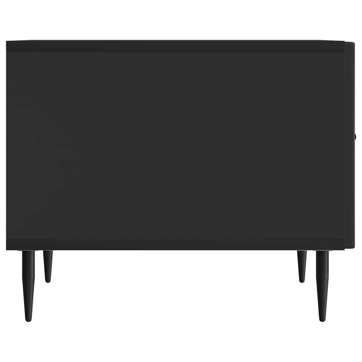 Couchtisch mit Schubladen Schwarz 49 x 50 x 40 cm Holzwerkstoff