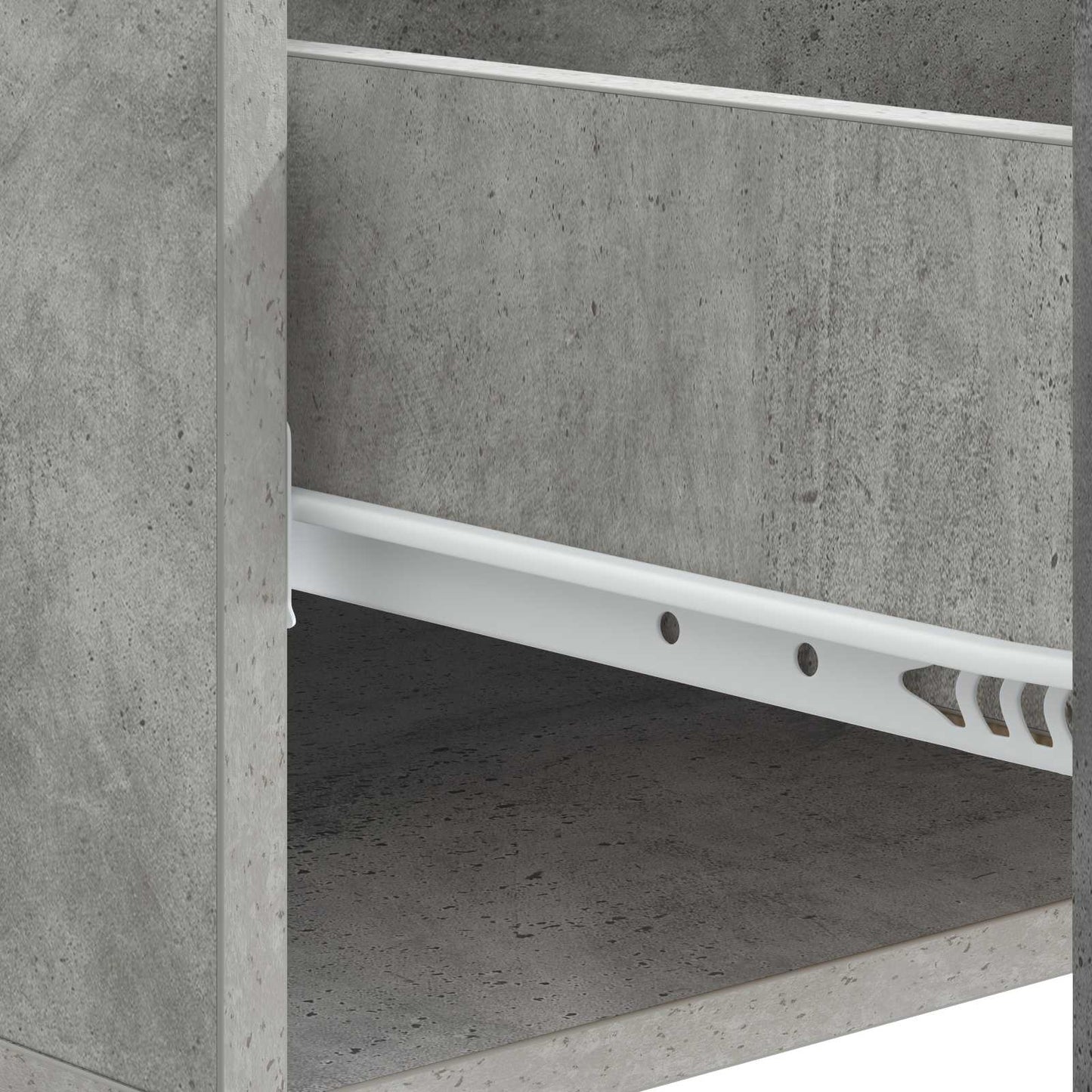 Couchtisch Betongrau 49 x 50 x 40 cm Holzwerkstoff